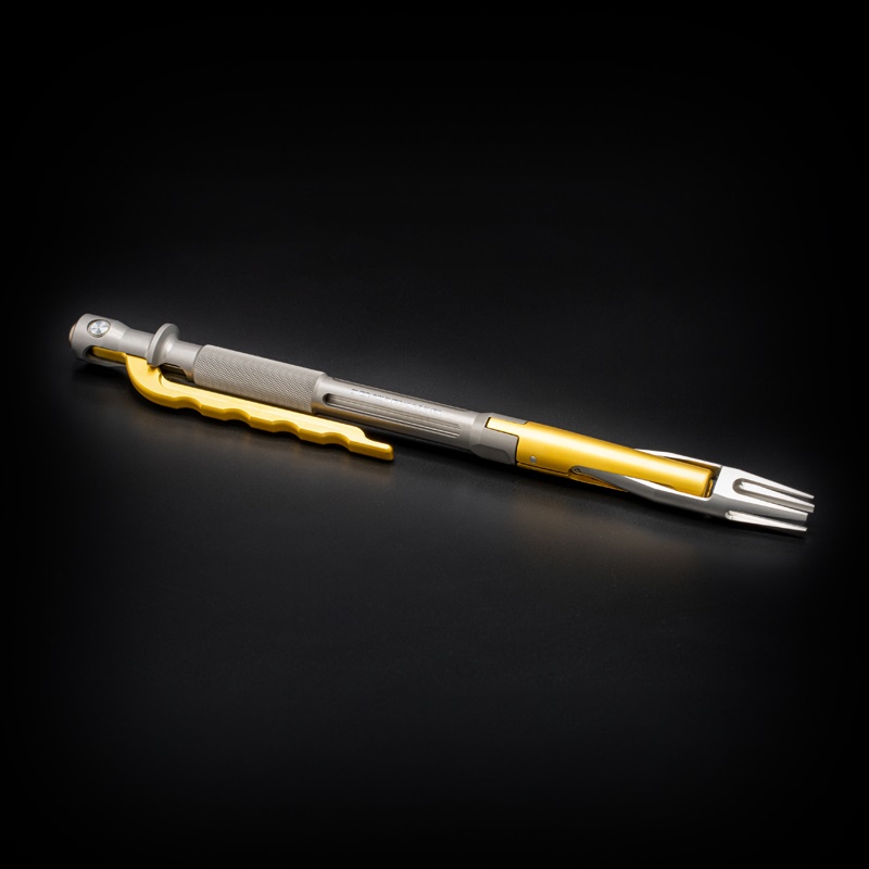 Complex tool finished and assembled with small intricate parts